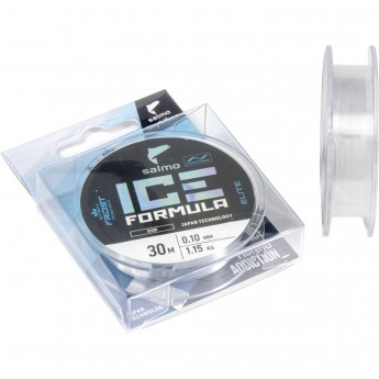 Леска монофильная зимняя SALMO ELITE ICE FORMULA CLEAR 030/018 Леска монофильная зимняя SALMO ELITE ICE FORMULA CLEAR 030/018