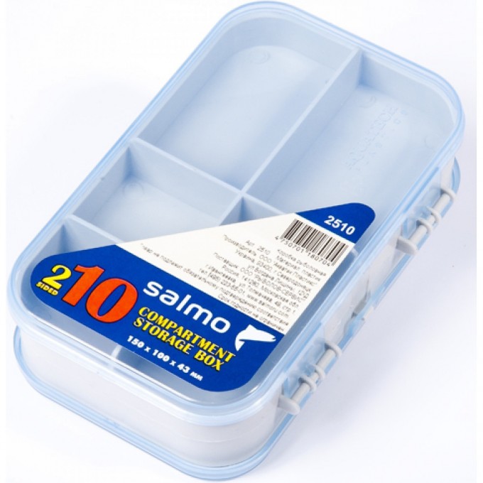 Коробка рыболовная двухсторонняя SALMO Double Sided 150х100х43 2510 Коробка рыболовная двухсторонняя SALMO Double Sided 150х100х43 2510